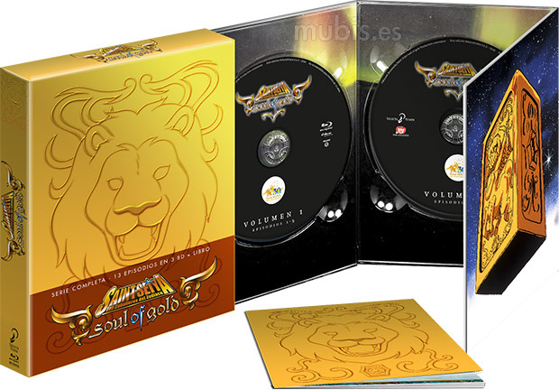carátula Los Caballeros del Zodiaco (Saint Seiya): Soul of Gold Blu-ray 1