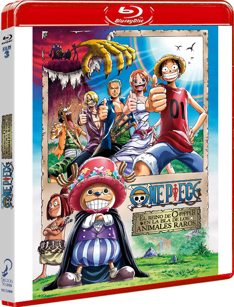 carátula One Piece. El Reino de Chopper en la Isla de los Animales Raros Blu-ray 1