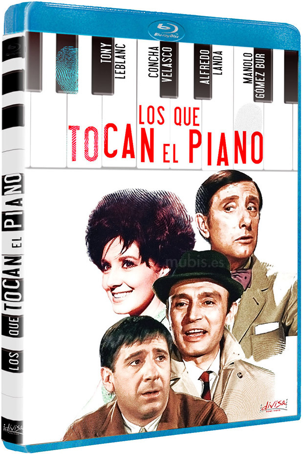 carátula Los que tocan el Piano Blu-ray 1