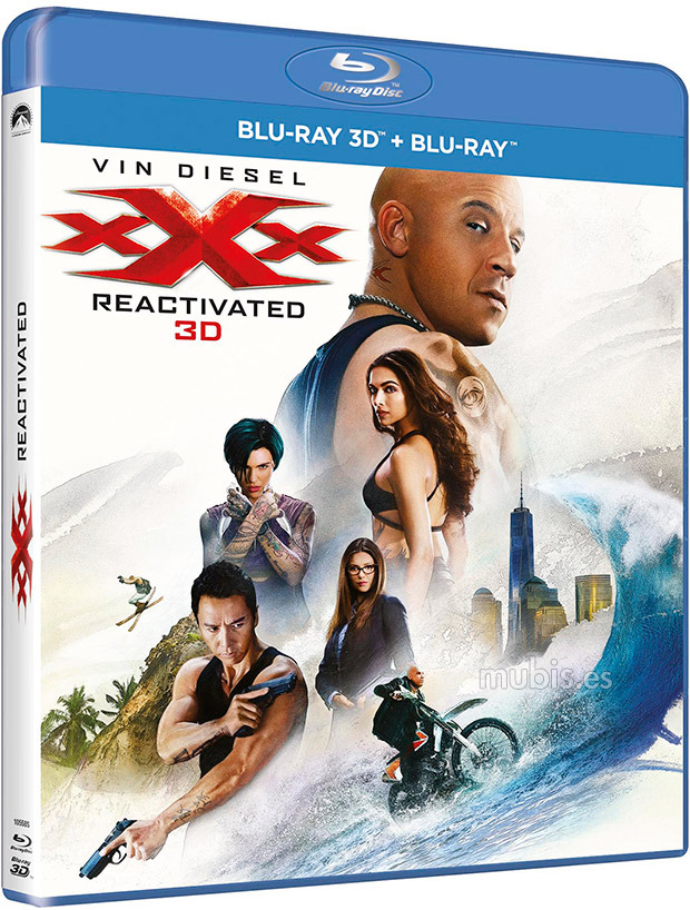 carátula xXx: Reactivated Blu-ray 3D 1