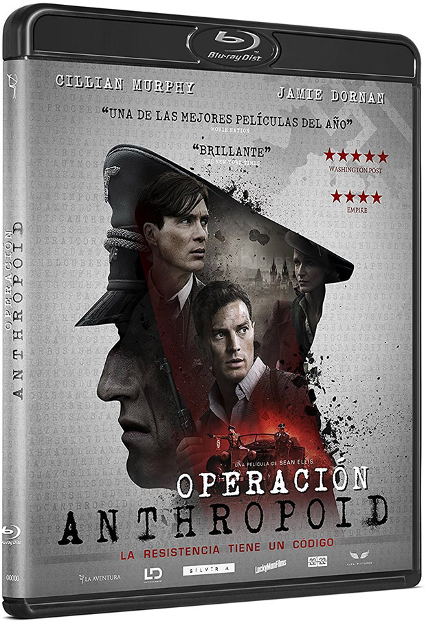 carátula Operación Anthropoid Blu-ray 1