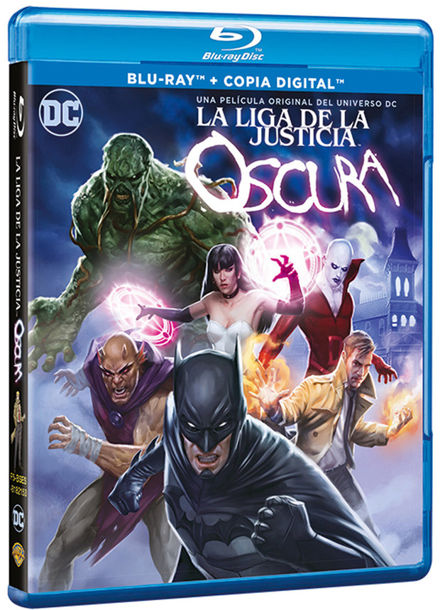 carátula La Liga de la Justicia Oscura Blu-ray 1