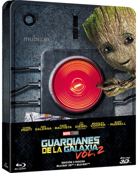 Guardianes de la Galaxia Vol. 2 - Edición Metálica Blu-ray 3D