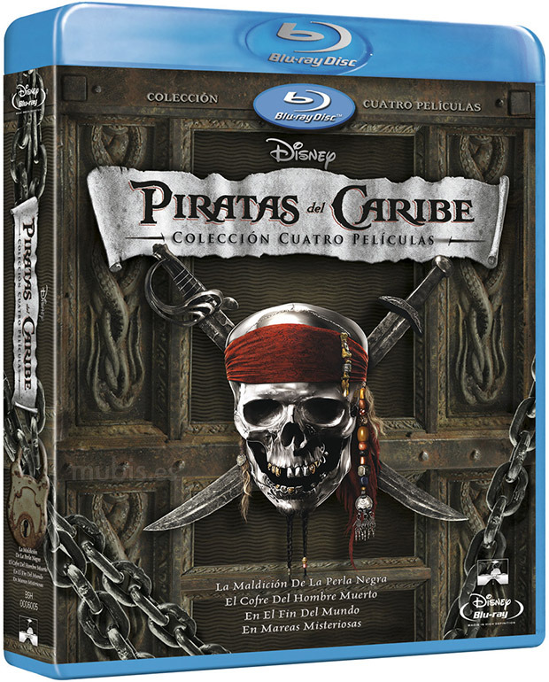 Piratas del Caribe: Colección 5 Películas [BLU-RAY] - FM Movies & Toys