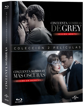 Pack Cincuenta Sombras de Grey + Cincuenta Sombras más Oscuras Blu-ray