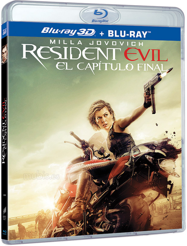 carátula Resident Evil: El Capítulo Final Blu-ray 3D 1