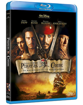 Piratas del Caribe: La Maldición de la Perla Negra Blu-ray