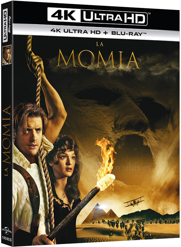 carátula The Mummy (La Momia) Ultra HD Blu-ray 1