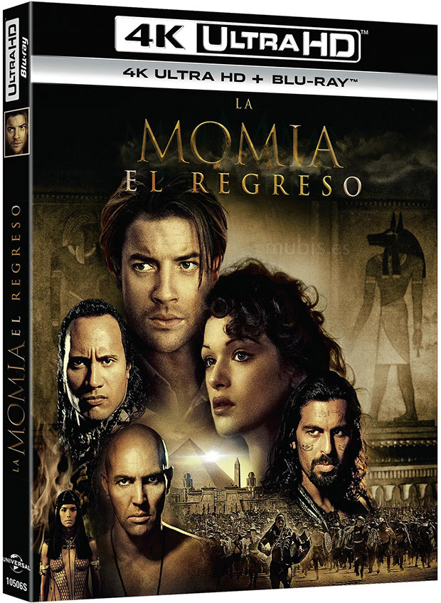 carátula El Regreso de la Momia Ultra HD Blu-ray 1