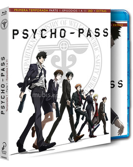 Psycho-Pass – Temporada 1 Parte 1 Blu-ray