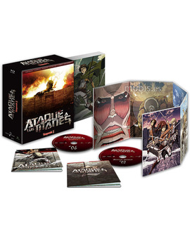 Ataque a los Titanes - Primera Temporada (Edición Coleccionista) Blu-ray