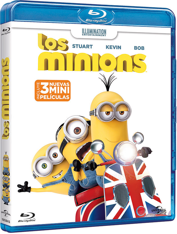 Los Minions Blu-ray