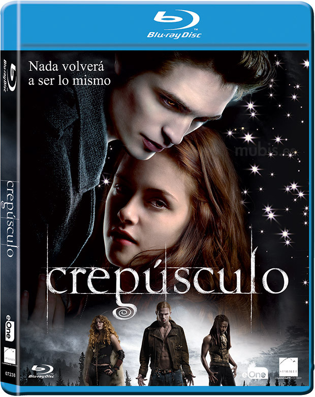 carátula Crepúsculo - Edición Sencilla Blu-ray 1