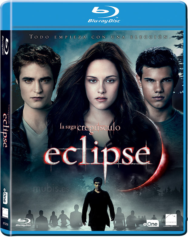 carátula Crepúsculo: Eclipse - Edición Sencilla Blu-ray 1