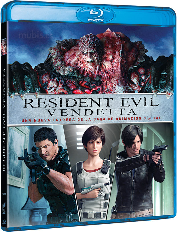 carátula Resident Evil: Vendetta Blu-ray 1