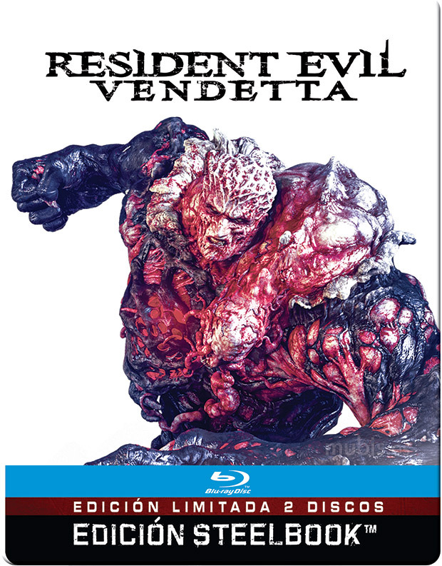 carátula Resident Evil: Vendetta - Edición Metálica Blu-ray 1