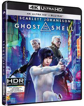 Ghost in the Shell: El Alma de la Máquina Ultra HD Blu-ray