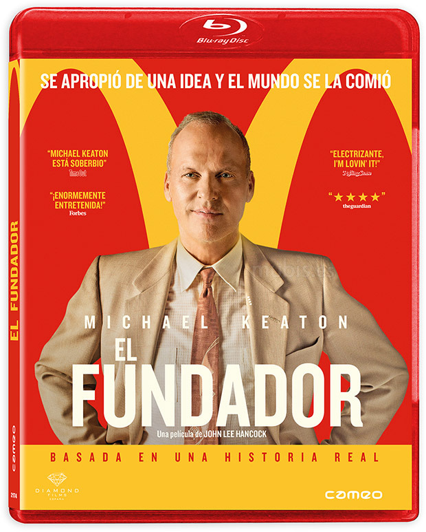 El Fundador Blu-ray