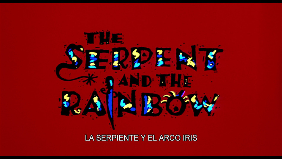 captura de imagen de La Serpiente y el Arco Iris Blu-ray - 1