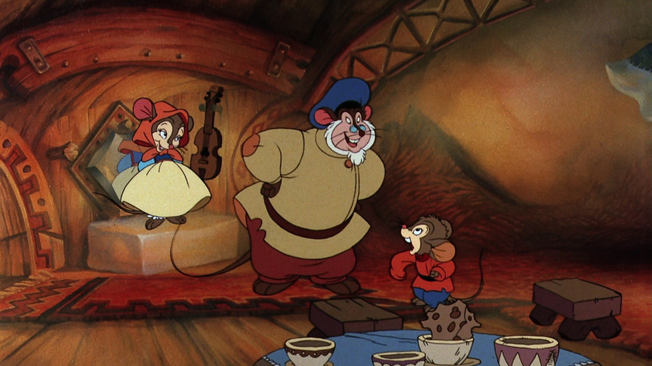 captura de imagen de Fievel y el Nuevo Mundo Blu-ray - 2