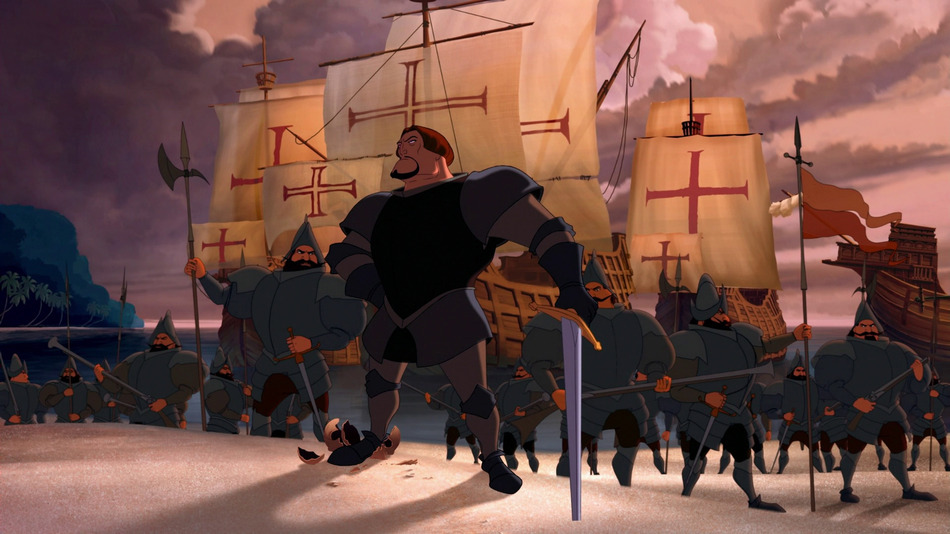 captura de imagen de La Ruta hacia El Dorado Blu-ray - 9