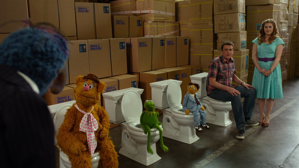 captura de imagen de Los Muppets Blu-ray - 10