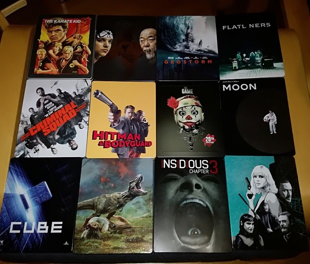 Última y variada tanda de steelbooks