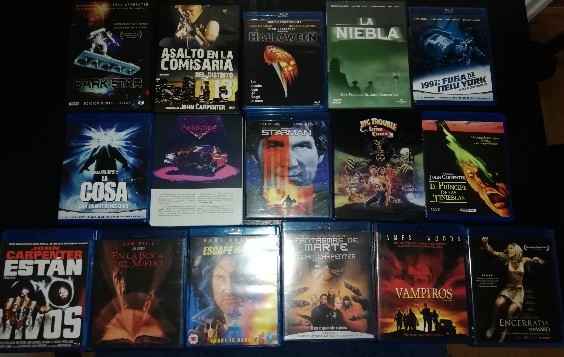 Filmografía completa de John Carpenter