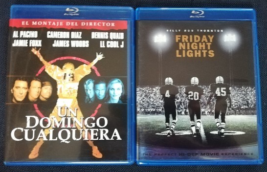 Las dos mejores pelis de fútbol americano. Alguna recomendación adicional??