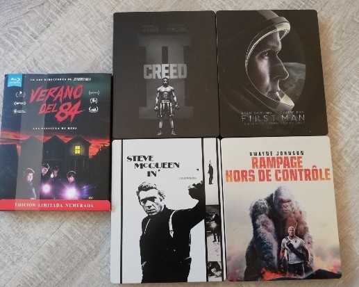 Última tanda steels y la muy chula edición de Verano del 84