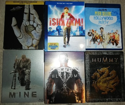Última tanda con Shazam recién llegado.