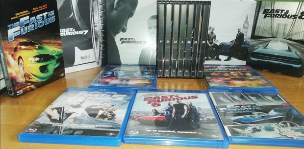 Colección Fast Furious creciendo