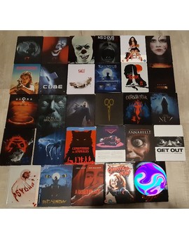 Tanda actualizada de steelbooks terroríficos de mi colección. 