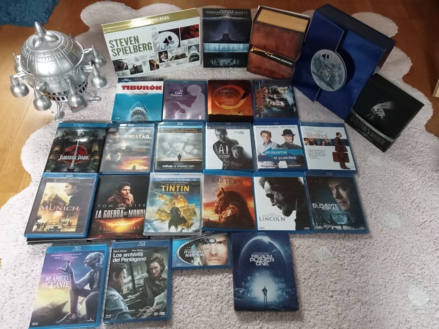 El gran Spielberg. Filmografía completa. Cuál es vuestra preferida?