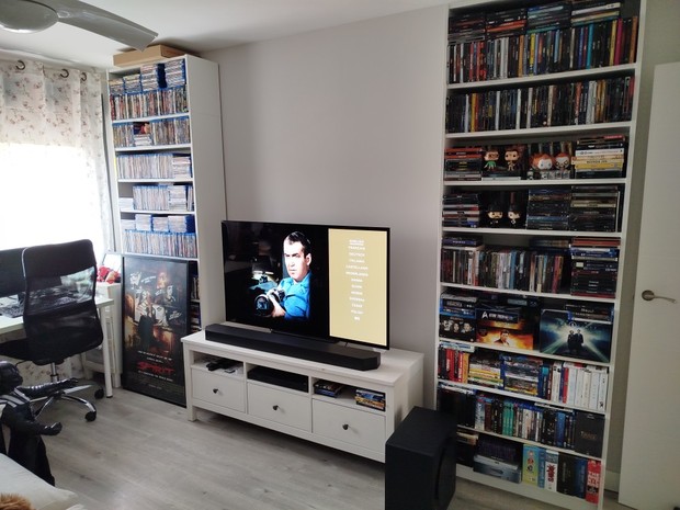 Nueva guarida cinéfila. Breve recorrido con algunas fotillos más 