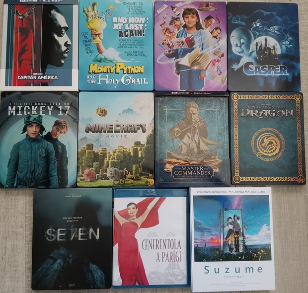 Compras de agosto.