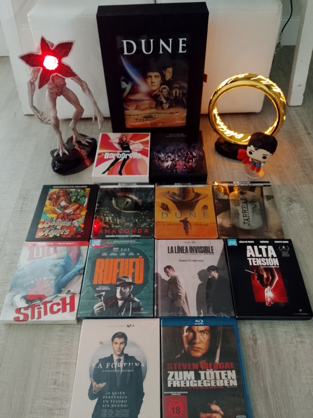 Compras de diciembre, regalos de cumple y de Navidad