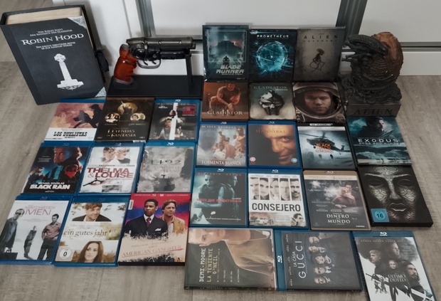 Mi colección del gran Ridley Scott