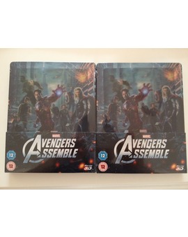 The Avengers Assemble Steelbook 3D Lenticular