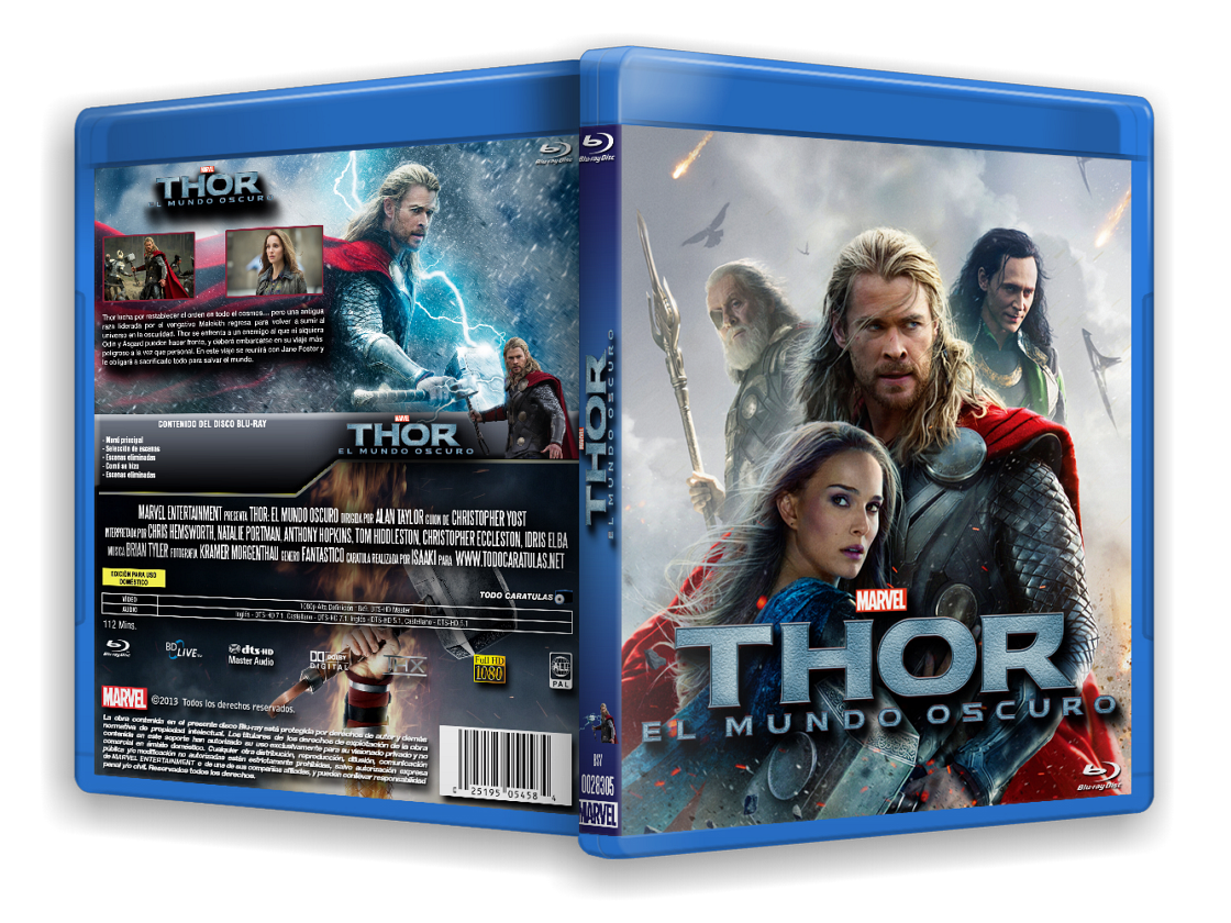 bisonte Punto Cita THOR: EL MUNDO OSCURO – Carátula Blu-Ray