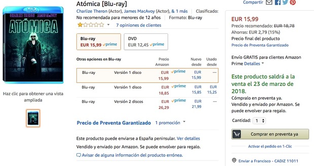 Vuelve a retrasarse Atómica