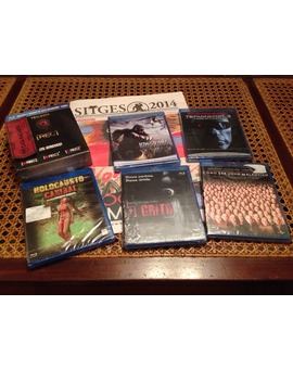 Blu-Ray discs comprados en Sitges Film Festival 2014 (1)