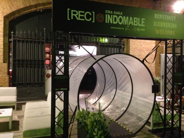 Entrada Casa Bacardí de la exposición de [REC] en Sitges Film Festival 2014 (2)