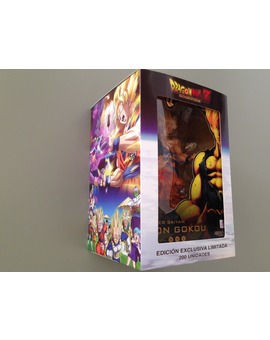 DBZ Battle Of Gods con figura de Goku *Edición Exclusiva Limitada Salón del Manga BCN 2014*