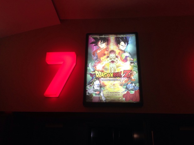 F en pantalla grande finalmente (6-11-15)
