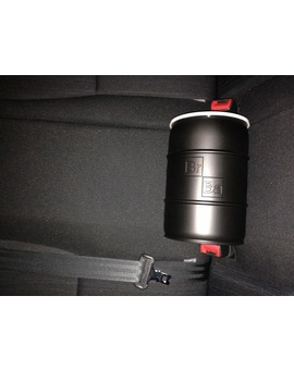 Barrel in the car!!! Bitch!