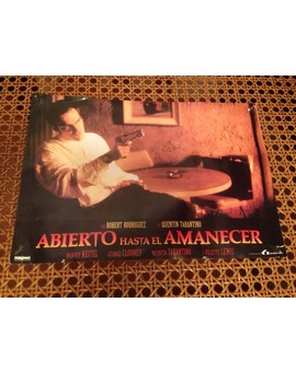 Lobby card original de Abierto hasta el Amanecer