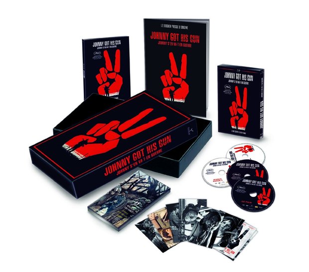 Edición coleccionista de "Johnny Got His Gun" anunciada en Francia.