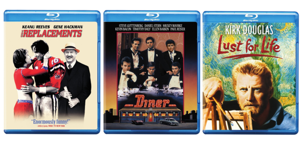 "The Replacements", "Diner", & "Lust for life" anunciados en blu-ray en USA con castellano.