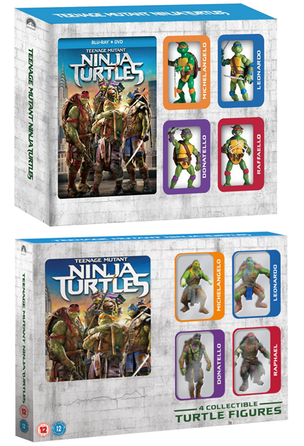 Edición limitada con figuras "Teenage Mutant Ninja Turtles" anunciada en Italia y Reino Unido.